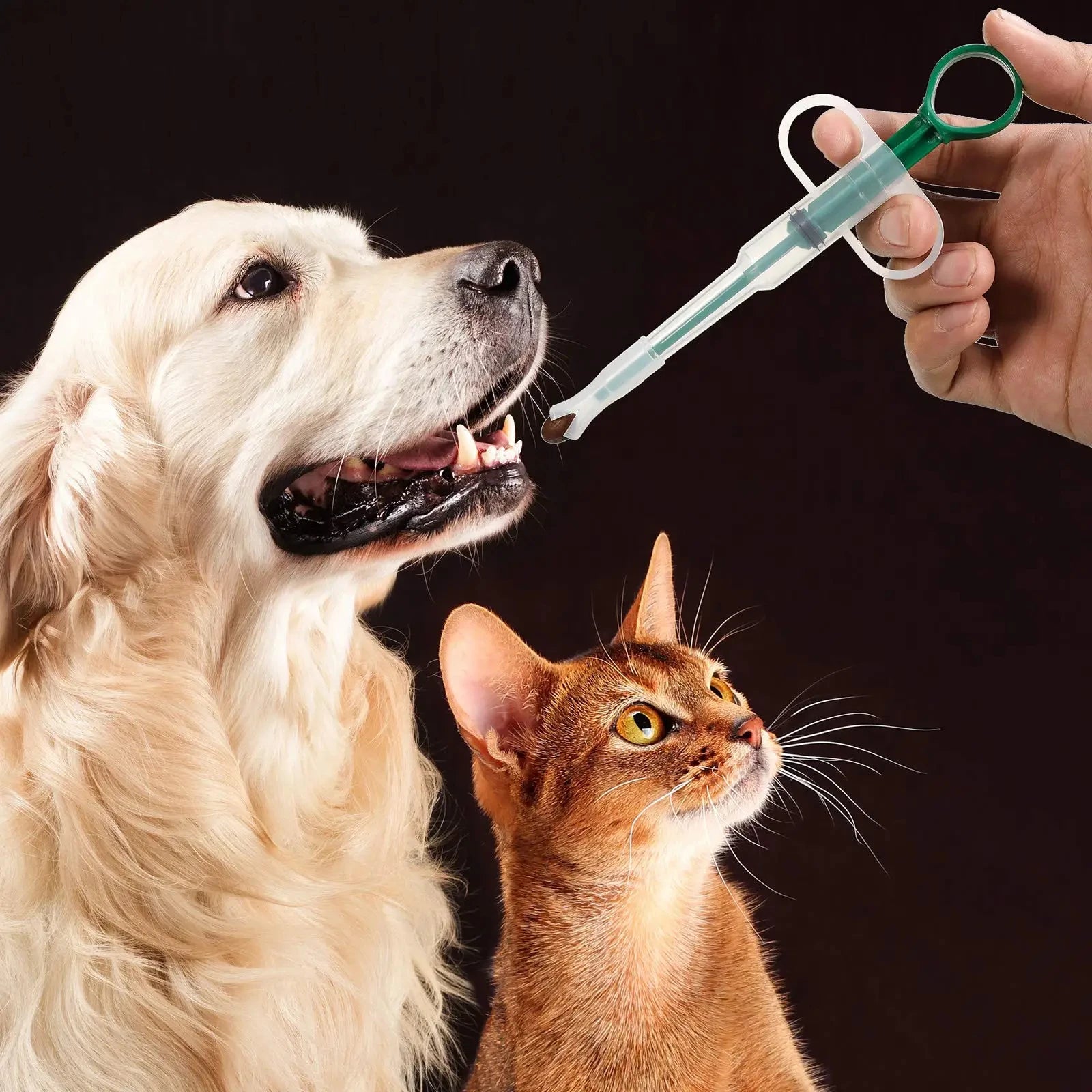 🐾 Premium Medicinspruta för Husdjur – Enkel Dosering för Hund & Katt