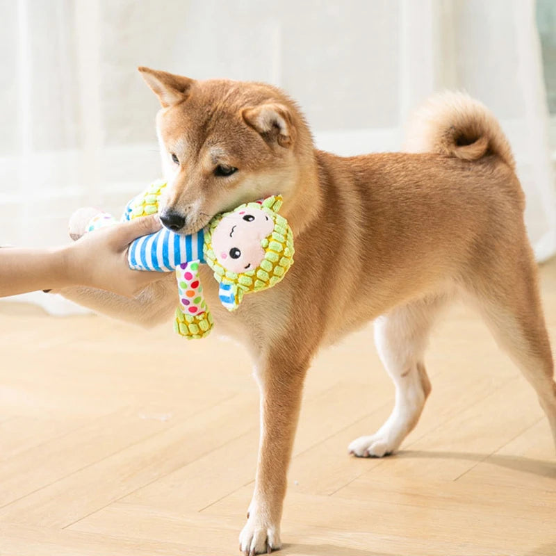 đŸ Plyschleksak för Hund & Katt â Squeaky & TuggtĂ„lig