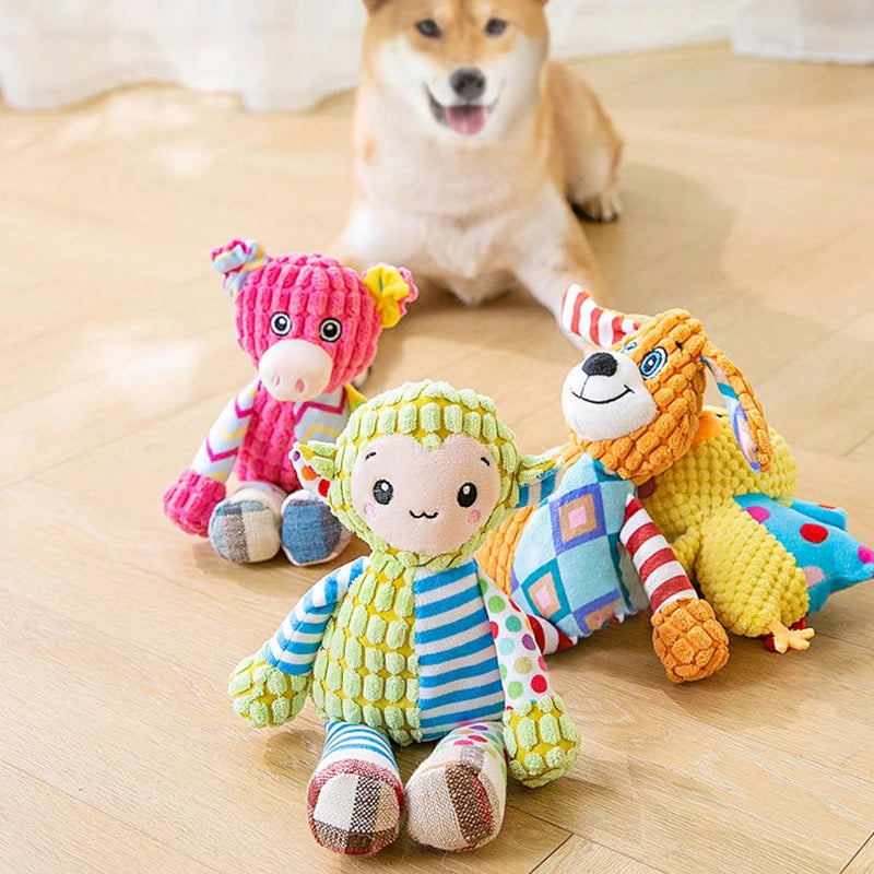 đŸ Plyschleksak för Hund & Katt â Squeaky & TuggtĂ„lig