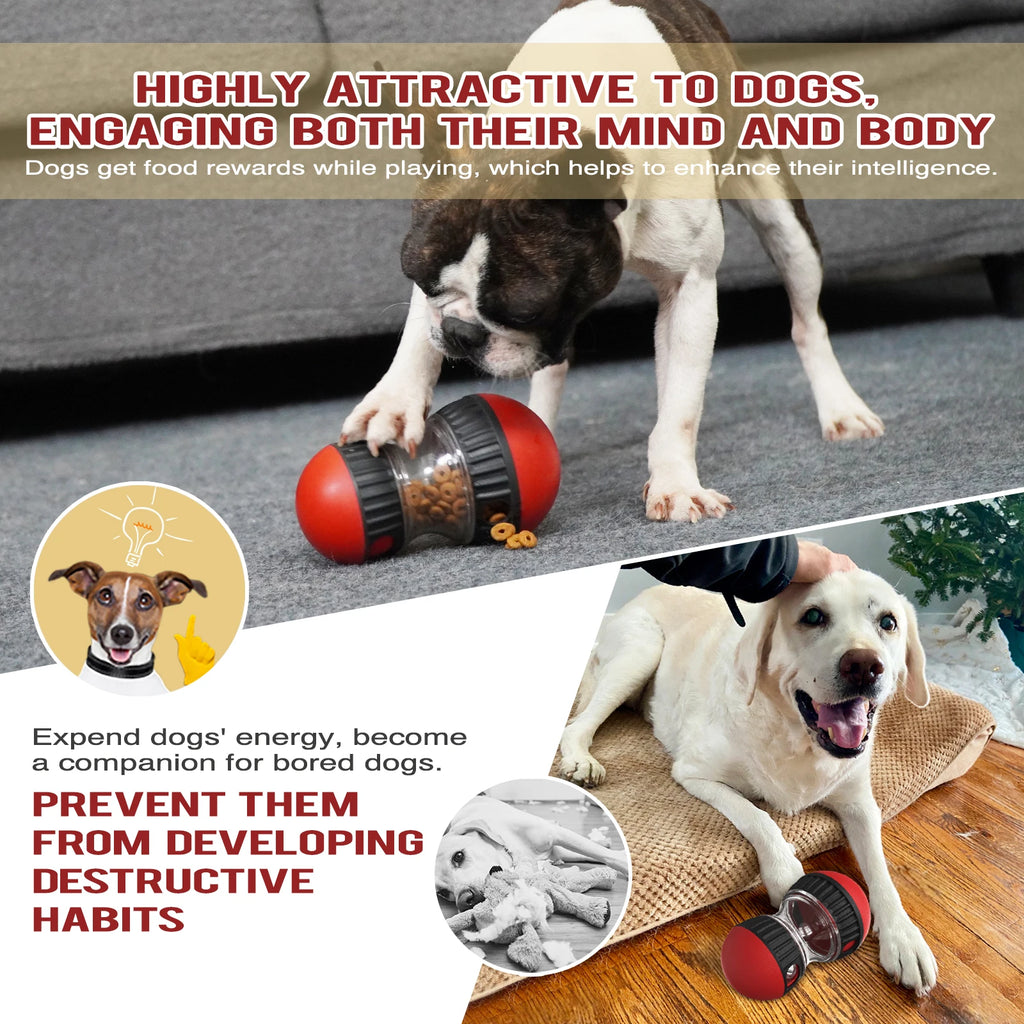 🐾 Godisboll/Slow Feeder – Aktiveringsleksak för Hund