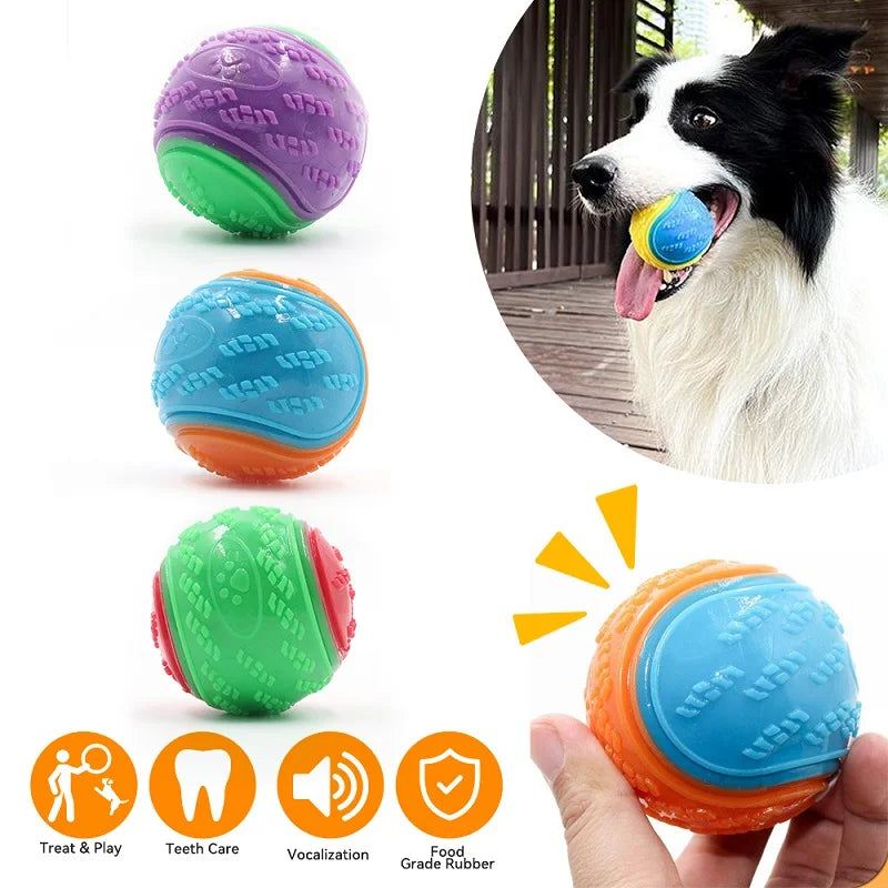 🐾 Interaktiv Hundboll – Pipande & Tandvårdande