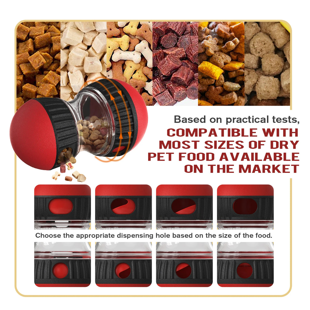 🐾 Godisboll/Slow Feeder – Aktiveringsleksak för Hund